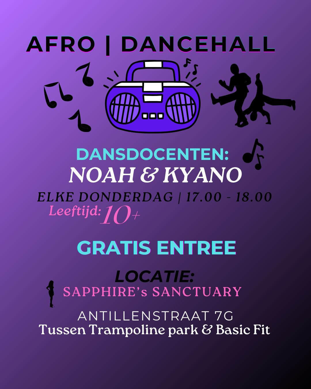 Afro/Dancehall class