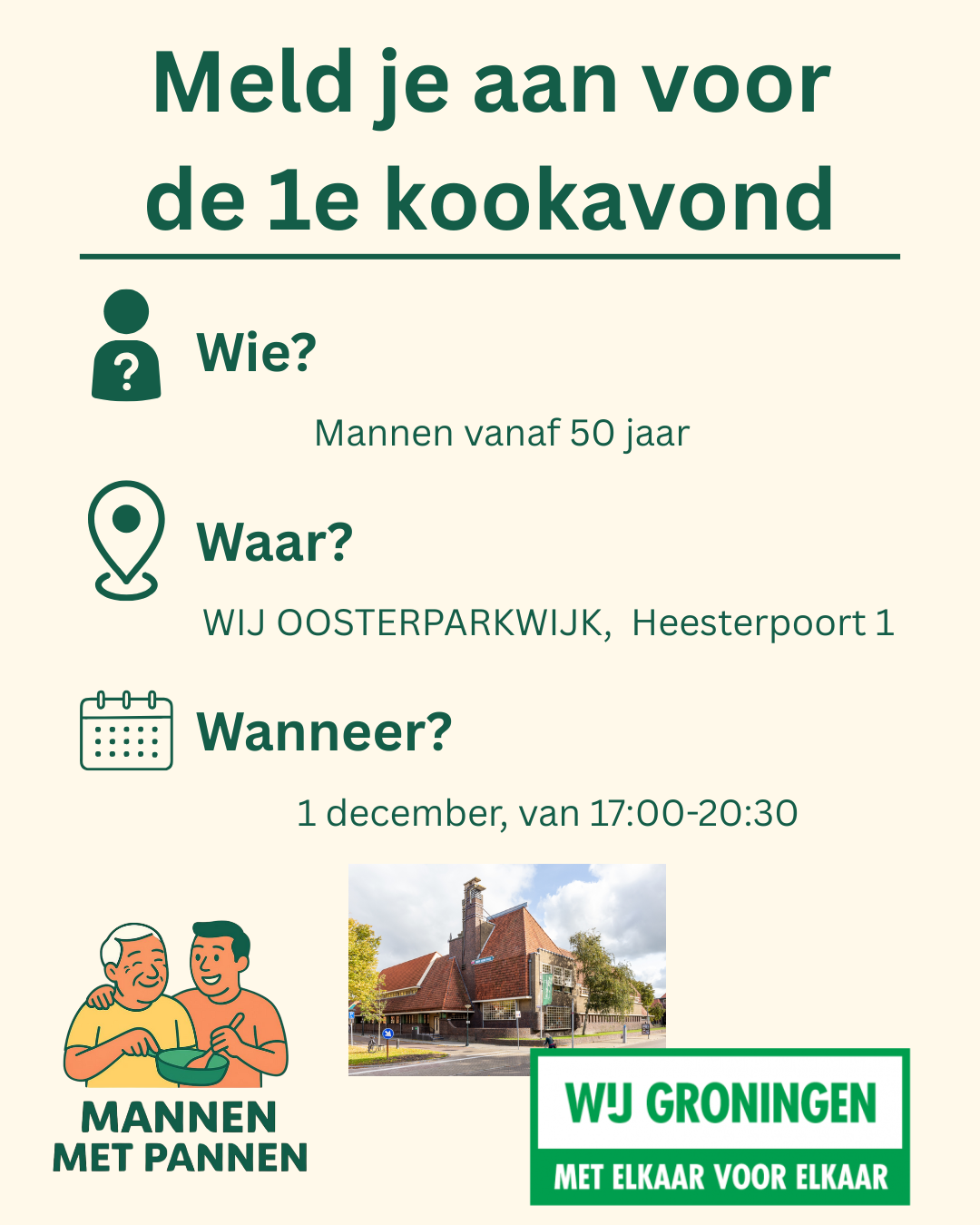 Mannen met Pannen kookavond